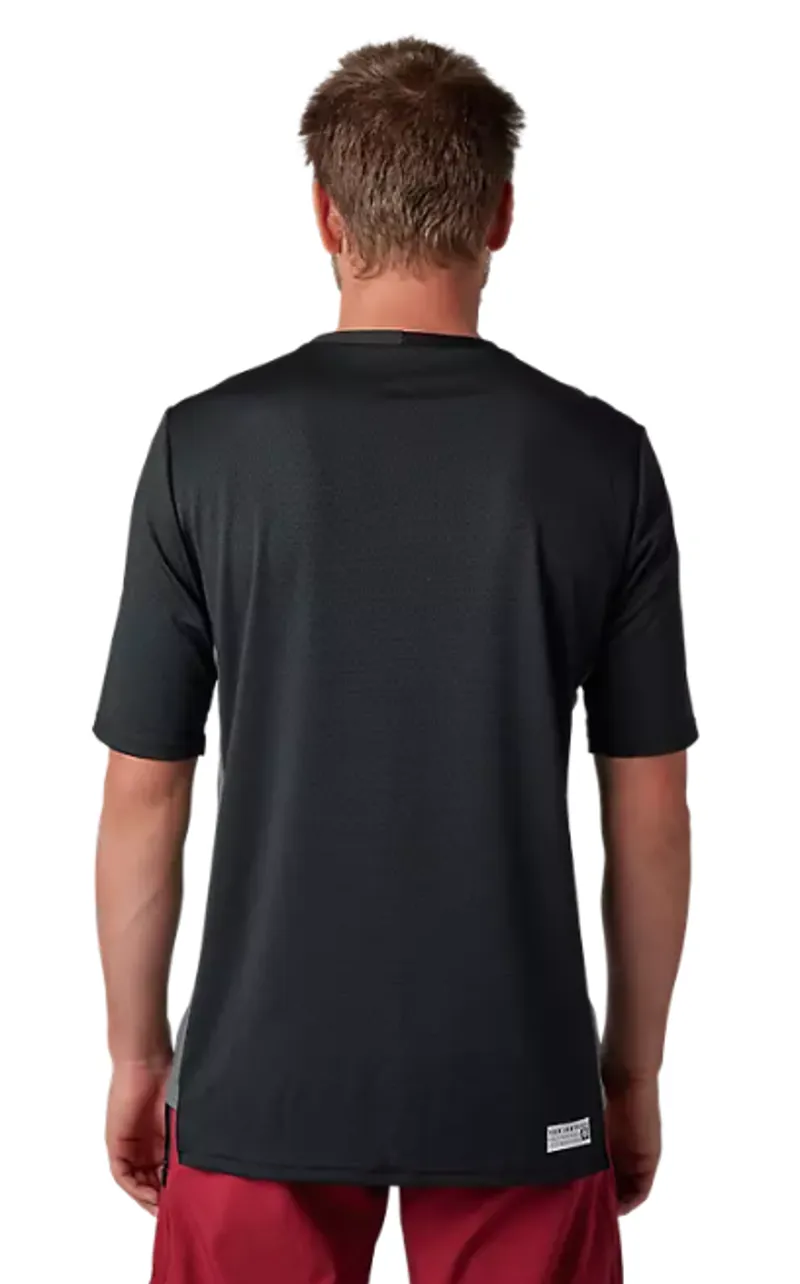 Fox Racing Defend Short Sleeve Jersey in Black-3